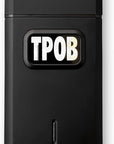 TPOB Slime 2 Black Clipper Trimmer Shaver Set Barber Hair Clippers for Men 6800 RPM with Rubber Case