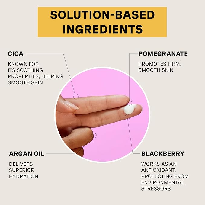 Acure Brightening Day Cream - Radiant Skin Day Cream with Cica & Argan Oil - Moisturizes, Evens Tone - 100% Vegan Formula - All Skin Types - Soothing & Nourishing Ingredients - 1.7 Fl Oz