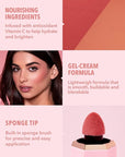 SHEGLAM Color Bloom Liquid Blush Makeup for Cheeks Float On