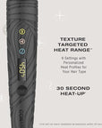 Conair The Curl Collective Ceramic Pressing Hot Comb, Sleek Straight Simple Pressing Comb Design Reaches Close to The Roots for Silky Straightening Root to Tip
