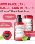 SOME BY MI Snail Trucica Miracle Repair Serum - 1.69Oz, 50ml - Made from Snail Mucin for Sensitive Skin - Daily Repair Face Serum for Post Acne Marks and Strengthen Skin Barrier - Korean Skin Care