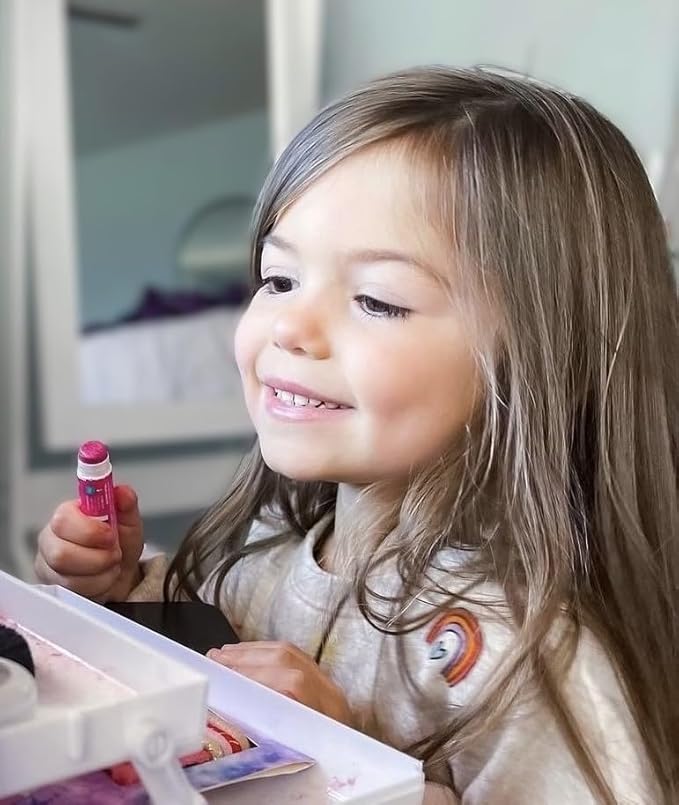 Luna Star Klee Kids Play Makeup Kit. Gentle and Non-Toxic. Kid-Friendly. Made in USA. (Candy Rain Fairy)