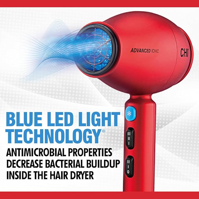 CHI 1875 Series Advanced Ionic Compact Hair Dryer, 16 Oz