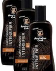 Australian Gold Rapid Tanning Intensifier Lotion, 8.5 Fl Oz | With Tea Tree Oil and Aloe Vera | Vitamin E (Pack of 3)