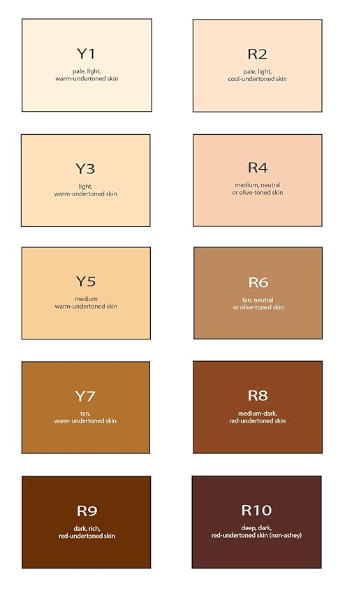 ERA Face spray makeup (R9 Chestnut, 2.25 oz) - airbrush foundation, everyday, buildable, professional spray on cosmetics by Era Beauty