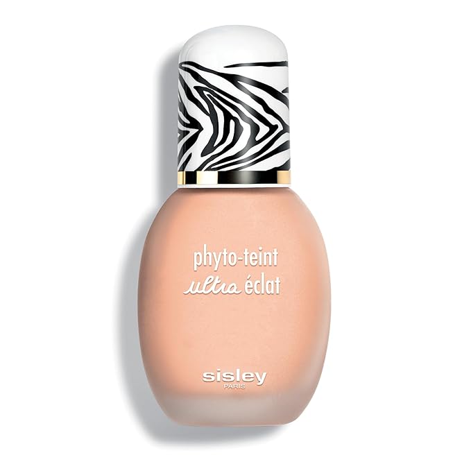 Sisley Paris Phyto-Teint Ultra Eclat, 1N Ivory - 30 mL - Radiance-Boosting, Long-Lasting, Anti-Pollution Oil-Free Foundation - Blendable & Buildable - Non-Comedogenic