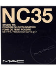 MAC Studio Fix Powder Plus Foundation NC35 for Fix NC35)