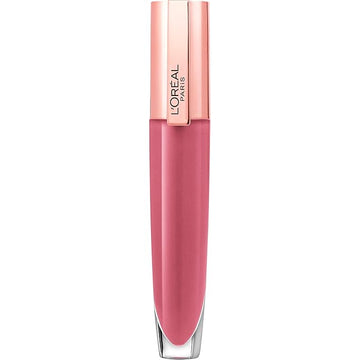 L'Oreal Paris Glow Paradise Hydrating Tinted Lip Balm-in-Gloss with Pomegranate Extract & Hyaluronic Acid, Ultra-Gentle, Non-Sticky Formula, Rosy Utopia, 0.23 Fl Oz