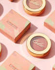 Oulac Blush Face Coral Matte | Pigmented Powdery 4.8g