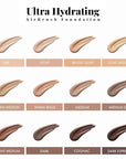 Jerome Alexander Airbrush Foundation Ultra Hydrating, Spray Foundation Makeup with 2x the Active Ingredients, Ultra-Light, Buildable, Full Coverage Formula (Bright Light)
