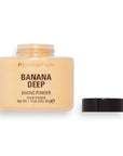 Revolution Beauty, Loose Baking Powder, Makeup Setting Powder, Banana Deep, 1.13 Oz