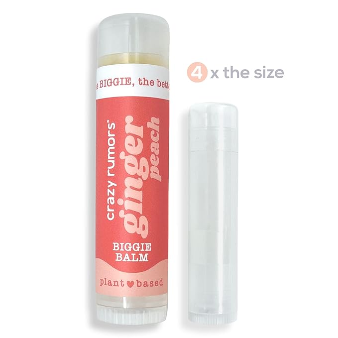 Crazy Rumors Biggie Ginger Peach Flavored balm)