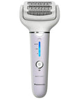 Panasonic Epilator with Gentle Cap, Electric Hair Remover for Home, 3 Speed Settings, Wet Dry, Washable - ES-EY30
