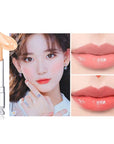 evpct 3Pcs Peach Strawberry Orange Color Changing Change Lipstick Lip Balm Set for Women Korean Magic Lipstick Color Change Changing Lip Tint Tinted Stain Balm Long Lasting Waterproof Crystal Lipstick