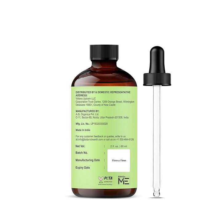 Botanic Hearth 100% Pure Rosemary Batana Oil For Hair Growth | Infused with Biotin, Jojoba & Castor Oil | Hair Oil Repairs Dry Damaged Hair, Strengthening, Healthier - Hair Tonic, 2.0 fl oz