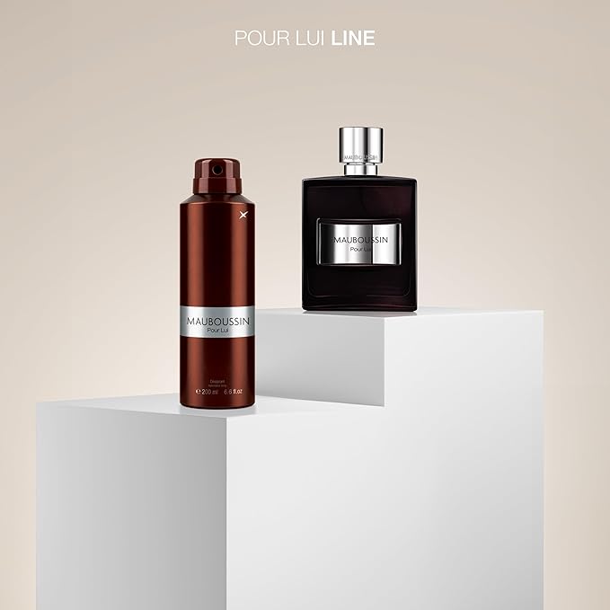 Mauboussin - Pour Lui 100ml (3.3 Fl Oz) - Eau de Parfum for Men - Fern & Modern Scents