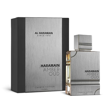 Al Haramain Amber Oud Carbon Edition - Cologne for Men - Long Lasting Perfume for Men - Arabian Perfume - Men's Cologne - Oud Perfume - 3.4 oz