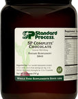 Standard Process SP Complete - Whole Food Immune Support, Liver Support, Antioxidant, with Rice Protein, Grapeseed Extract, and Choline - Vegetarian, Chocolate - 26 Ounce