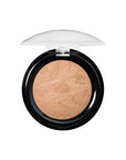 LAURA GELLER NEW YORK Award-Winning Baked Balance-n-Brighten To Go Travel Size Color Correcting Powder Foundation - Golden Medium - Buildable Light to Medium Coverage - Demi-Matte Natural