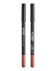 KISS New York Professional Slim Lip Pencil, Creamy Soft Lip Liner, Smooth Long-Lasting Rich Lip Color, Natural Lip Makeup, Water-Resistant Lip Crayon (Soft Brown)
