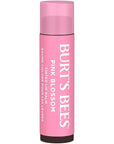 Burts Bees Tinted Lip Balm Pink Blossom; 8 Hour Moisture; Provides a Hint of Color; Nourishing Shea Butter; 100% Natural Origin; 1 Tube; 0.15 Oz. (Package May Vary)