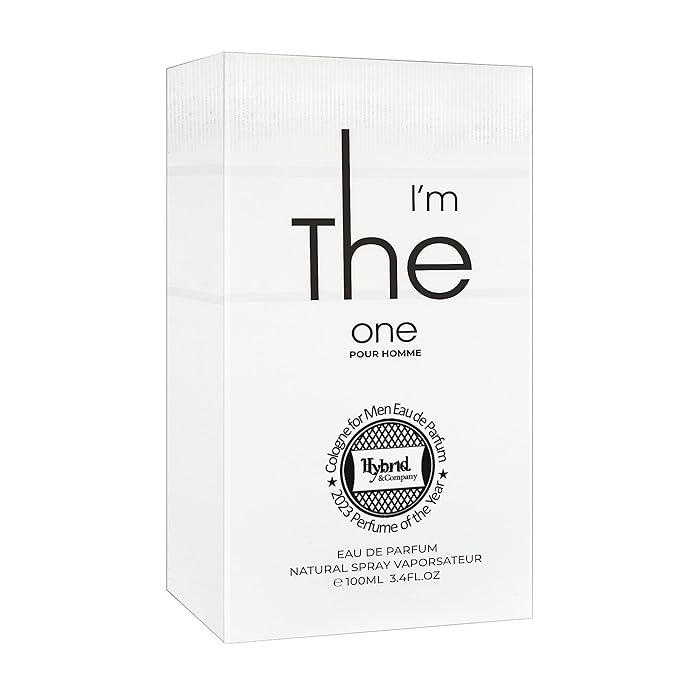 Hybrid & Company I'm The One Eau De Parfum Pour Homme Natural Spray Vaporisateur,3.4FL.OZ