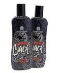 LOT OF 2 Australian Gold Hardcore 30x Black Bronzer Tanning Lotion 8.5 oz.