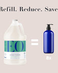 EO Conditioner, 1 Gallon, Grapefruit and Mint, Organic Plant-Based, Botanical Extracts