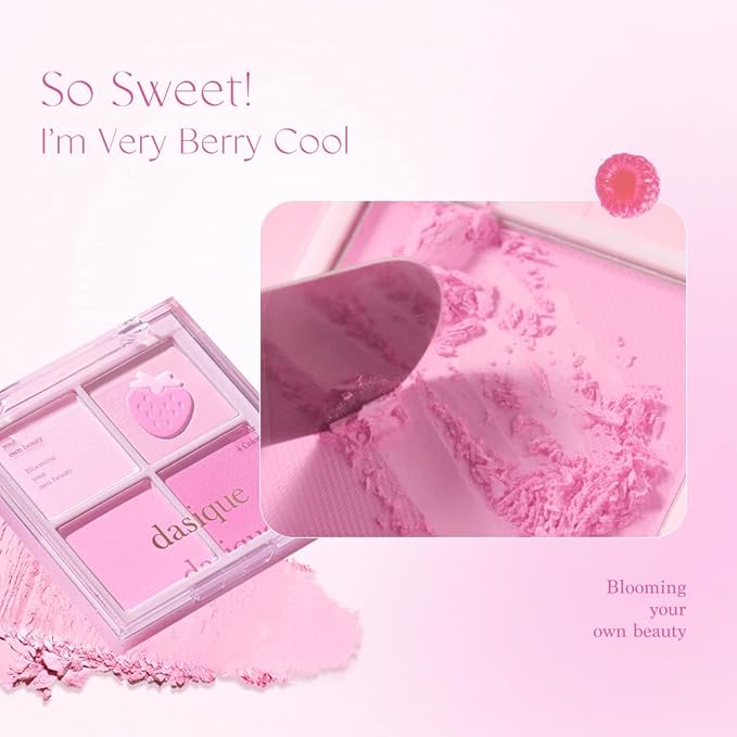 Dasique Blending Mood Cheek #06 Berry Smoothie |