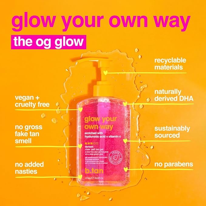 b.tan Best Clear Self Tanning Gel