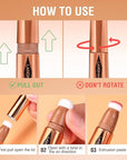 LANGMANNI Liquid Contour Beauty Wand, Face Concealer Contouring,Highlighter,Blusher (#05 Highlighter)