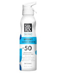 SolRX SPORT SPRAY SPF 50 Sunscreen Spray SPF50, Reef Friendly, Broad Spectrum Sunscreen for Face and Body, Oxybenzone Free