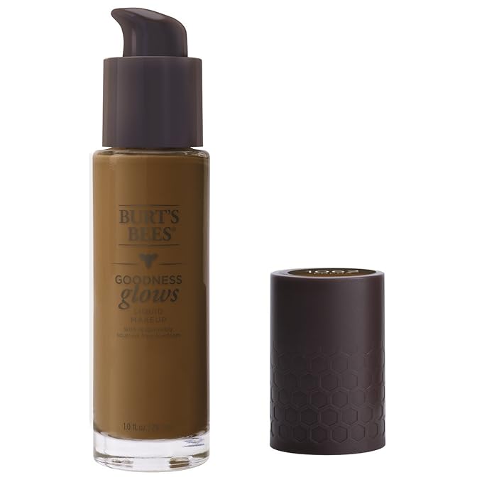 BURTS BEES Cocoa Goodness Glows Liquid Makeup, 1 FZ