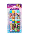 Lip Smacker Disney Princess Flavored Lip Balm Party Pack 8 Count, Clear, For Kids