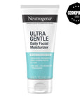 Neutrogena Ultra Gentle Fragrance Free Daily Face Moisturizer, Facial Moisturizer for Sensitive & Dry Skin with CICA, Pro-Vitamin B5, Vitamin E & Niacinamide, 3.4 fl. oz