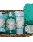 Camille Beckman Essentials Gift Basket, White Cleansing