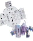 IGK Permanent Hair Color Kit | 5VM Movie Night - Mahogany Brown | 100% Gray Color Coverage + Strengthen + Shine | Ammonia Free