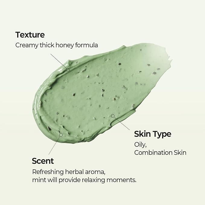 SKINFOOD Shine Muscat Cica BHA Food Mask – Soothing & Cooling Wash-Off Face Mask with Real Shine Muscat, Cica, and BHA – Exfoliating, Pore-Clearing, Vegan Korean Skincare, 180g