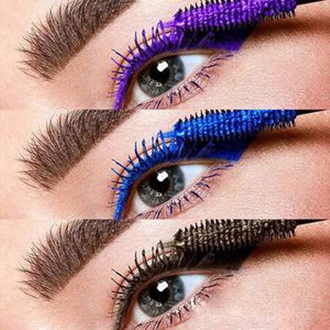 Maydear Brown Mascara for Eyelashes, Waterproof Long Lasting Smudgeproof Color Mascara for Women Fast Dry Lengthening Eye Makeup Party Stage Use