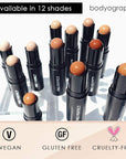 Bodyography Pro Perfect Foundation Stick - Demi-Matte Finish E (Chai)