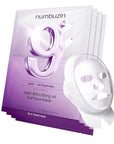 numbuzin No.9+ NAD+ BIO Lifting Full Face Mask, Peptide & Collagen Two-Piece Firming Mask for a Smooth, Defined-Looking Skin Finish, 4 Sheets + Lifting Band