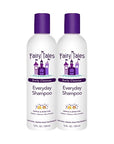 Fairy Tales Daily Cleanse Everyday Kids Shampoo - Gentle Natural Defining Shampoo, Tangle Free, Moisturizing and Hydrating Formula, Paraben Free - 12 oz (2 Pack)