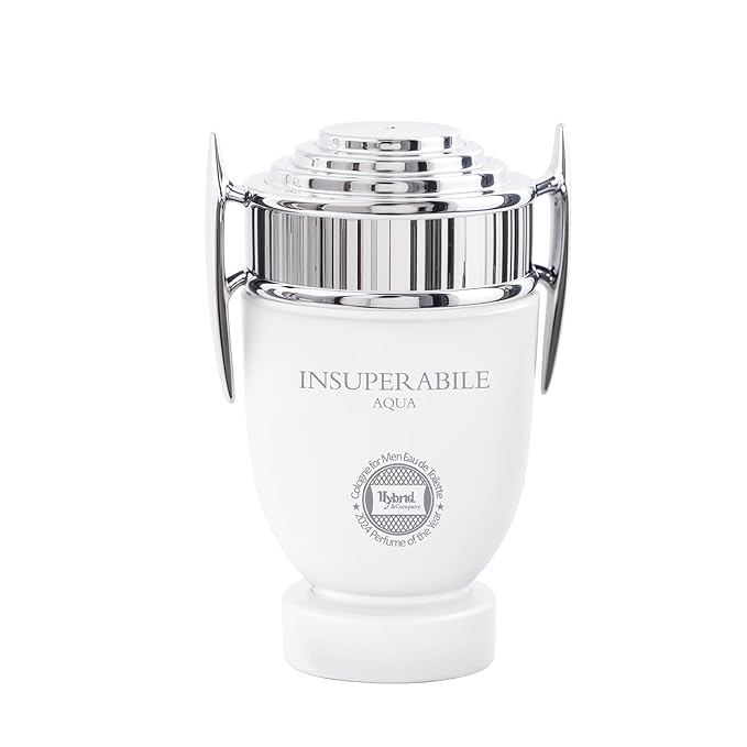 Hybrid & Company Courageous Pour Homme Aqua For Men Eau De Parfum Insuperablile Natural Spray 3.4 Fl Oz