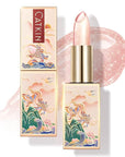CATKINTinted Lip Balm Color Changing Lip Stain Ultra Hydrating Lip Moistrurizer Lip Care with Vitamin E Nourishing For Cracked & Dry Lips 0.12 oz C18 ISARO