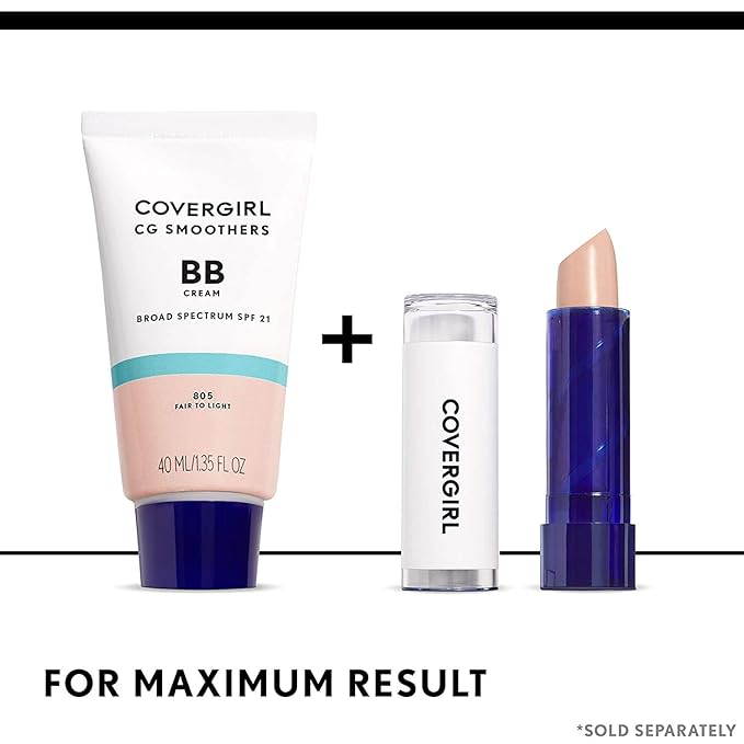COVERGIRL Smoothers Moisturizing Solid Concealer Stick for Fair 2 Count