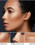 evpct 4 Color Contour Stick Makeup Set Concealer