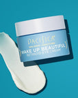 Pacifica Beauty Wake Up Beautiful Retinoid Eye Cream & Overnight Retinoid Cream Set, Skincare, Moisturizer, Face Cream, For Dry, Aging, Sensitive Skin, Vegan, 0.5 fl oz and 1.7 fl oz (Set of 2)