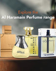 Al Haramain Khulasat Al Oud - Cologne for Men - Long Lasting Arabian Perfume for Men - Eau de Parfum Leather Fragrance with Rose, Amber and Musk- Arabic Perfume - 3.3 oz EDP Spray