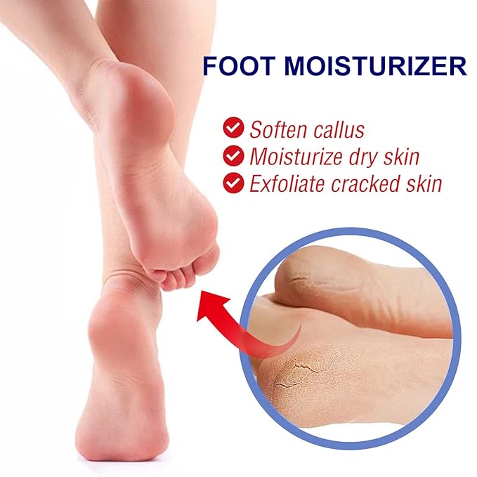 Urea Cream 40 Percent for Feet Maximum Strength – Foot Callus Remover Cream Plus 2% Salicylic Acid for Dry, Cracked Heels and Feet Repair, 3.4 oz