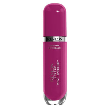 Revlon Ultra HD Vinyl Lip Polish, Liquid Lipstick, Violet Frenzy, Plum Gloss, 0.2 Fluid Ounce